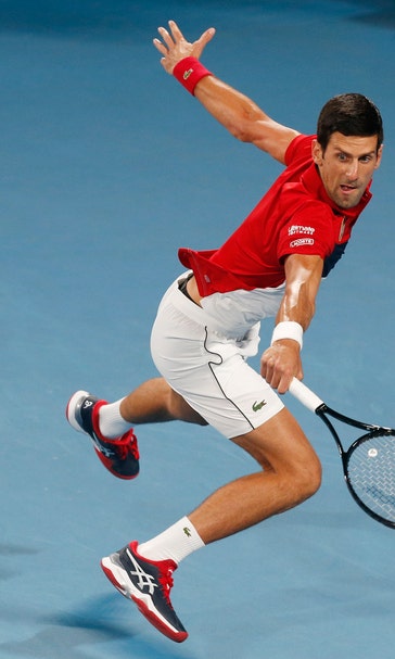 Djokovic leads Serbia to win over Spain in ATP Cup final